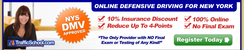 Online Defensive Driving in New York